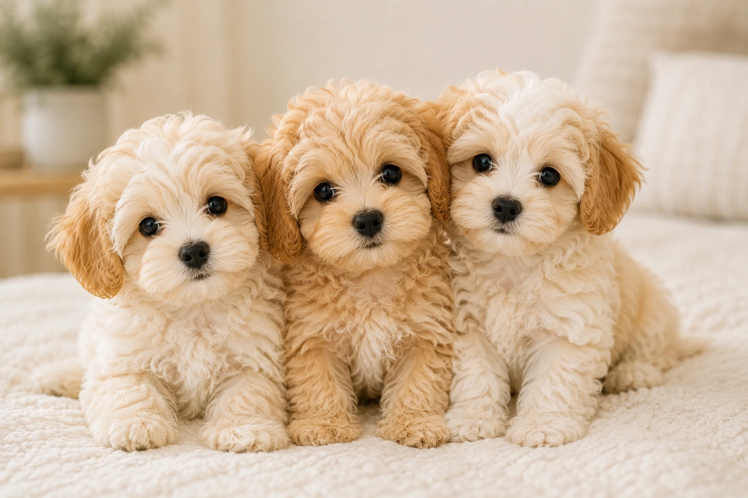 A Miles Maltipoo puppy